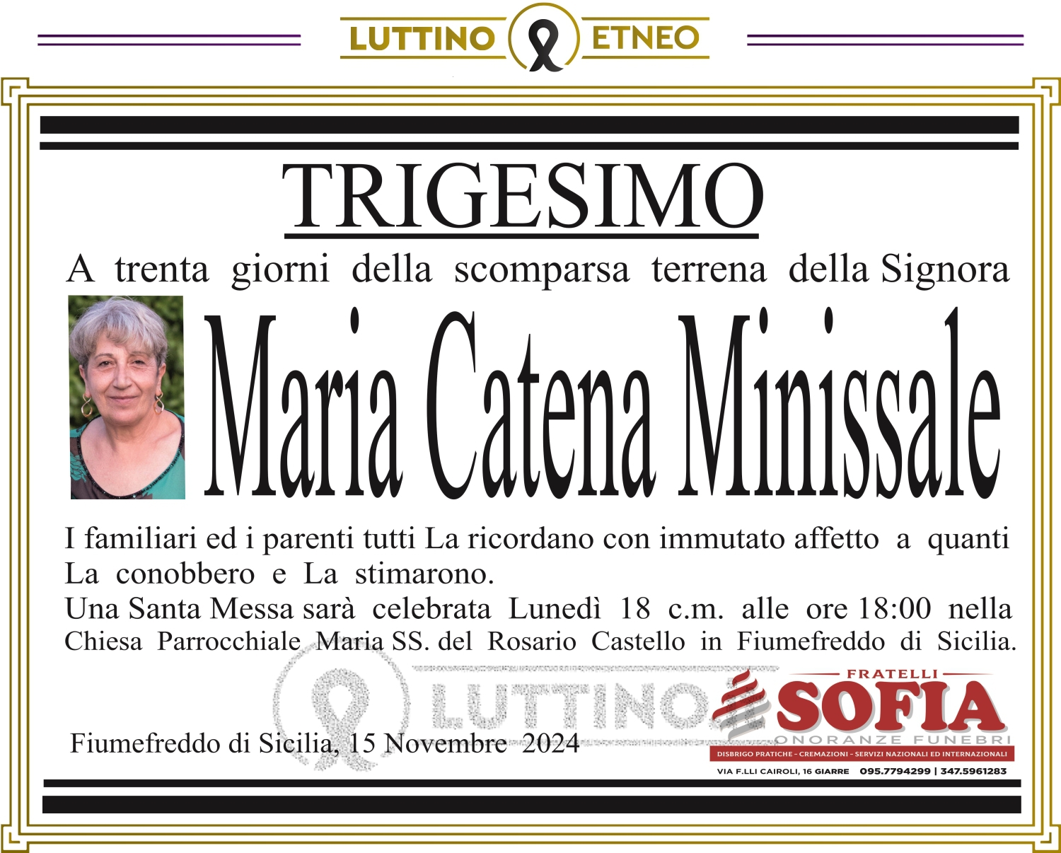 Maria Catena Minissale